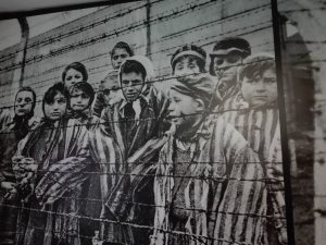 Foto del centro de concentración Auschwitz
