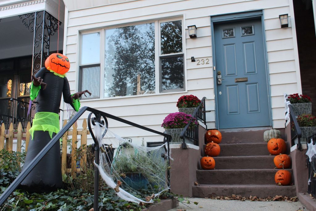 Casas decoradas halloween brooklyn propect