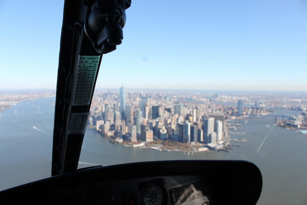 Manhattan helicoptero