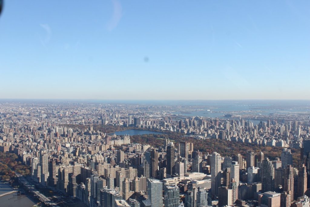Central park desde helicoptero