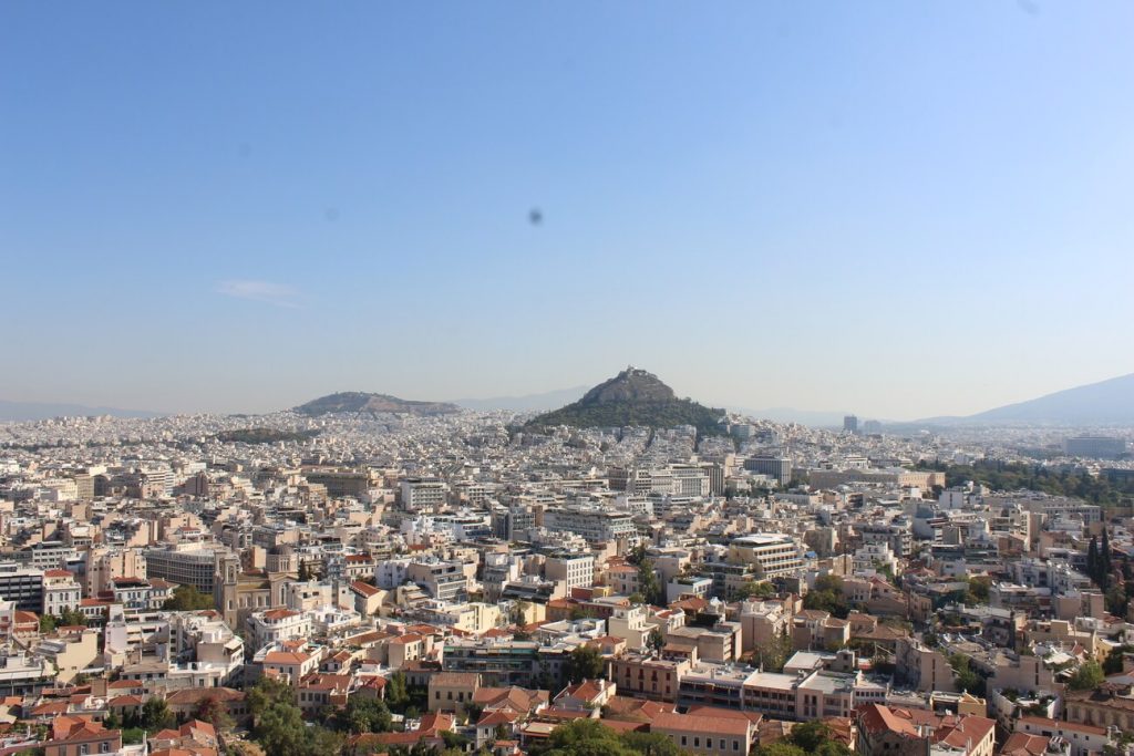 Atenas desde acropolis