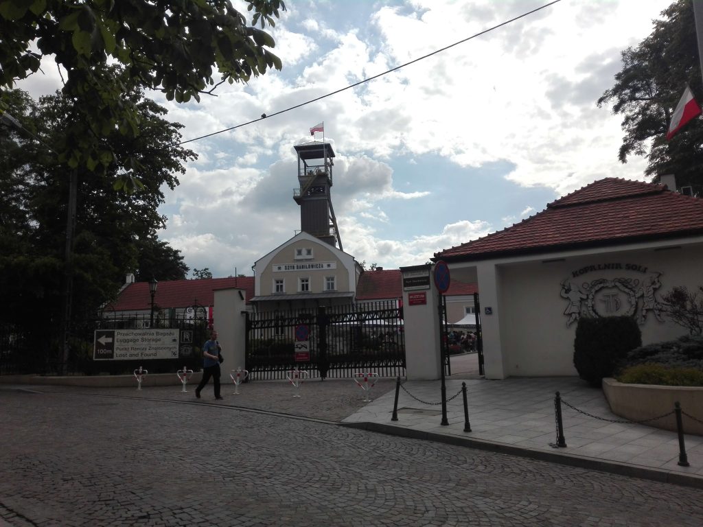 Minal de sal de Wieliczka. Entrada principal